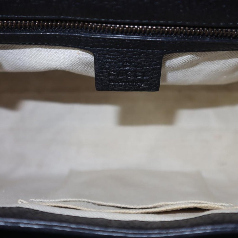 Gucci Calfskin Small GG Marmont Top Handle Bag - Picture 13 of 14